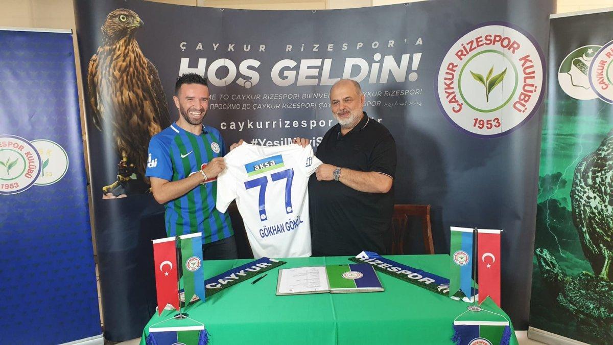 Gökhan Gönül, Rizespor'la anlaştı