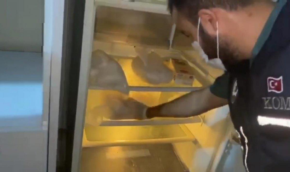 Bursa'da buzdolabına saklanmış uyuşturucu bulundu