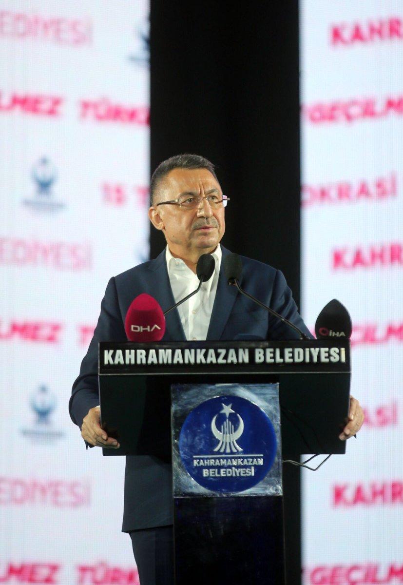 Cumhurbaşkanı Yardımcısı Fuat Oktay: Bu ruh Çanakkale ruhudur