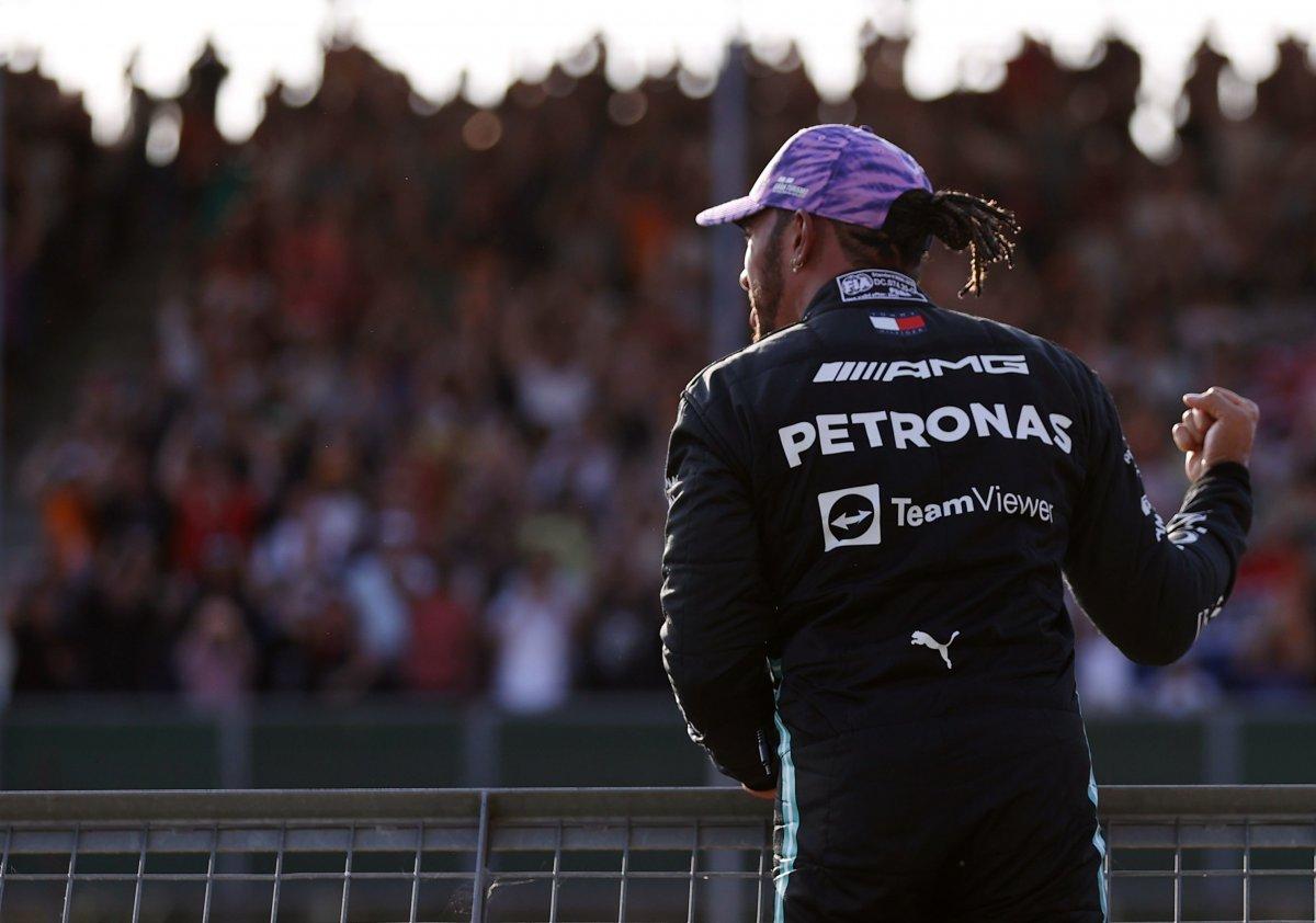 F1 Büyük Britanya Grand Prix'sinde sıralamada Lewis Hamilton galip
