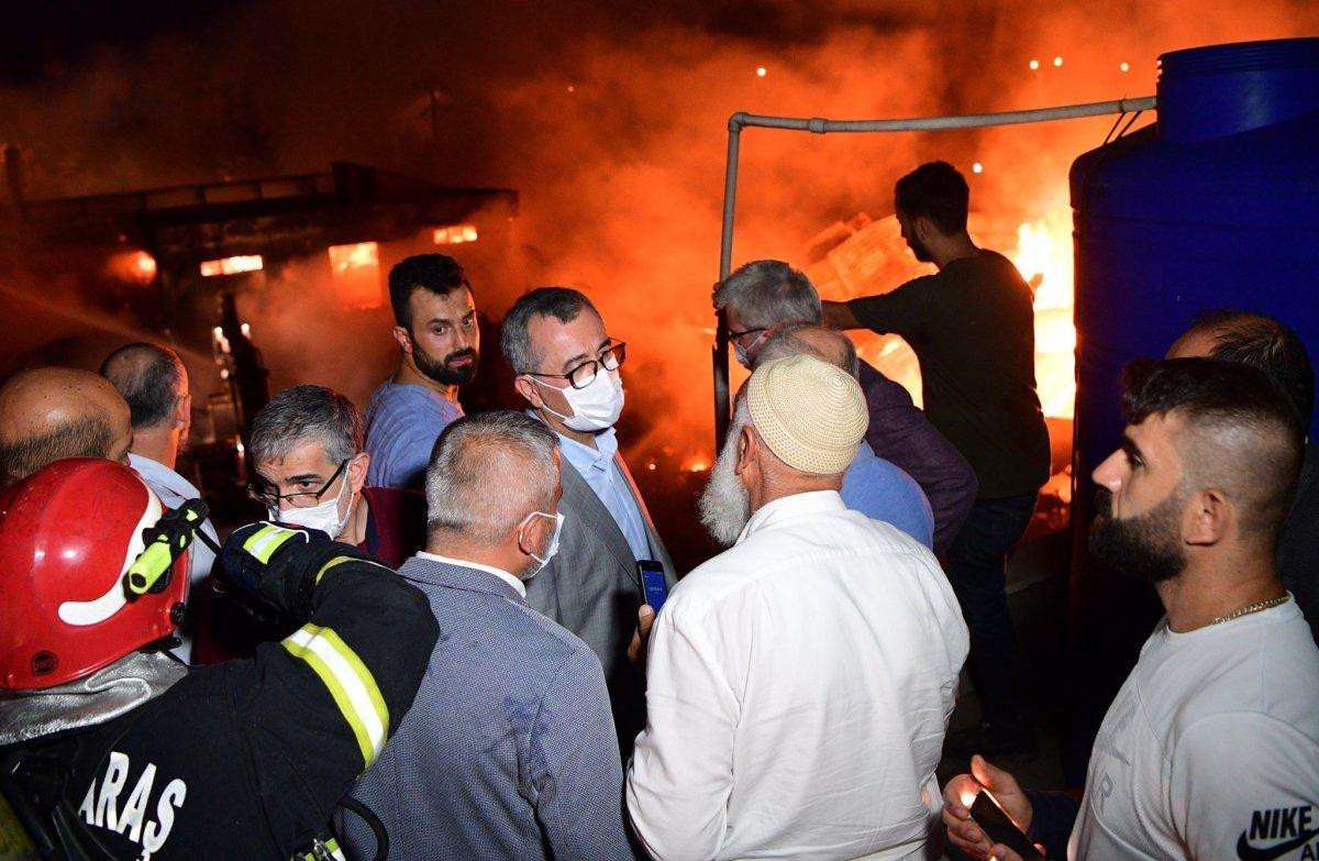 Kahramanmaraş’taki yangın kontrol altına alındı