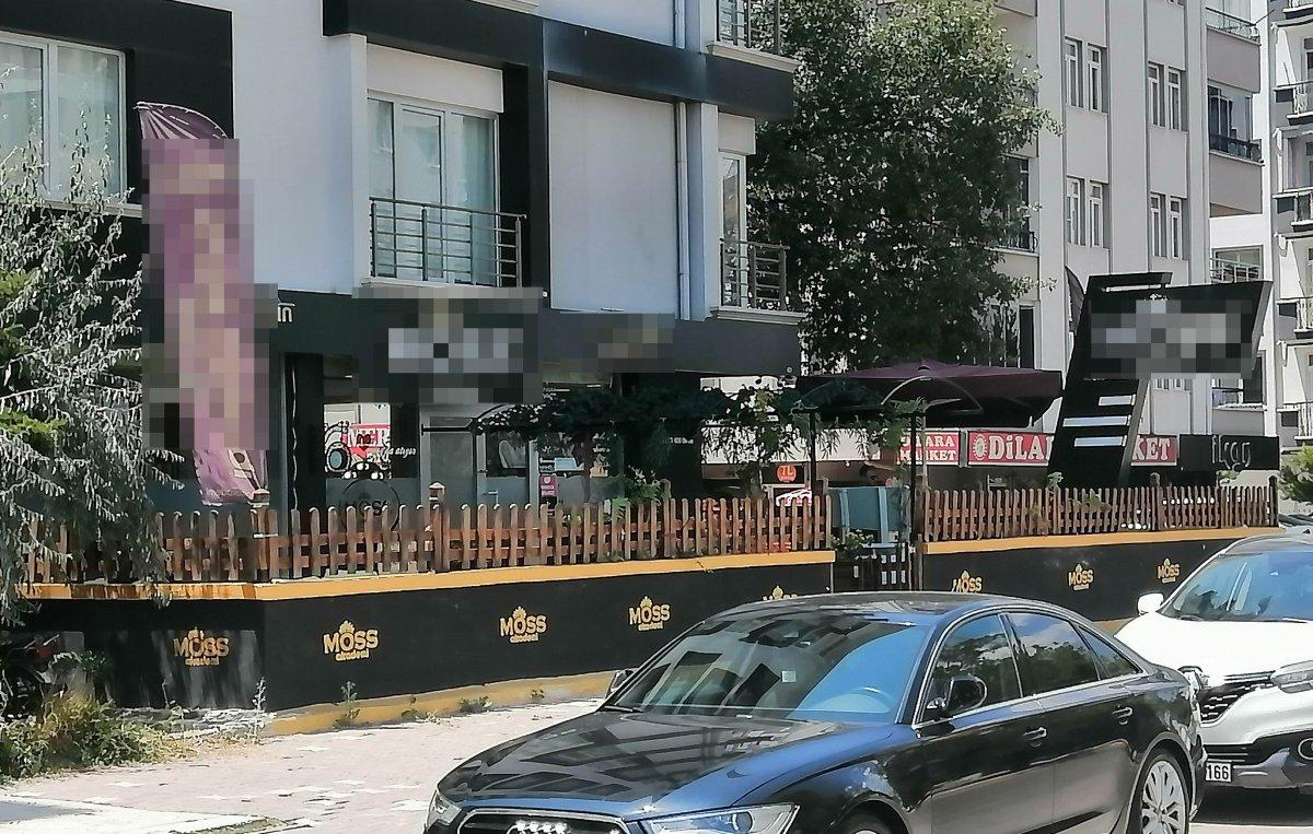 Aksaray'da reklam yüzü olmaya gitti, hastanelik oldu