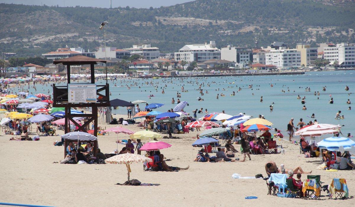 Çeşme'de 9 günlük tatil yoğunluğu