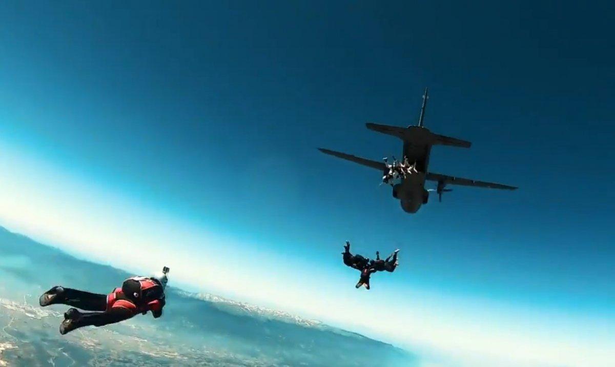 Gökyüzü Akıncıları’nın ‘Onlu Tutuşma Atlayışı’