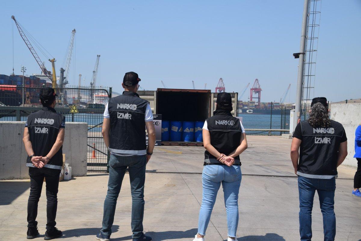 Çin’den gelen konteynerde 26 ton kimyasal madde yakalandı