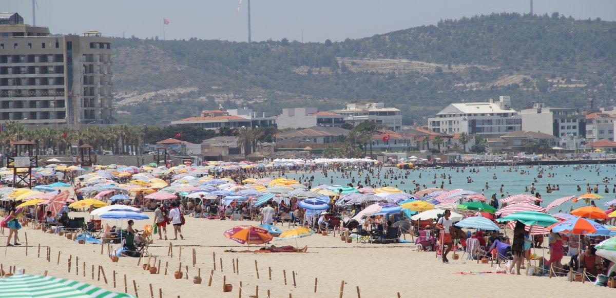 Çeşme'de 9 günlük tatil yoğunluğu