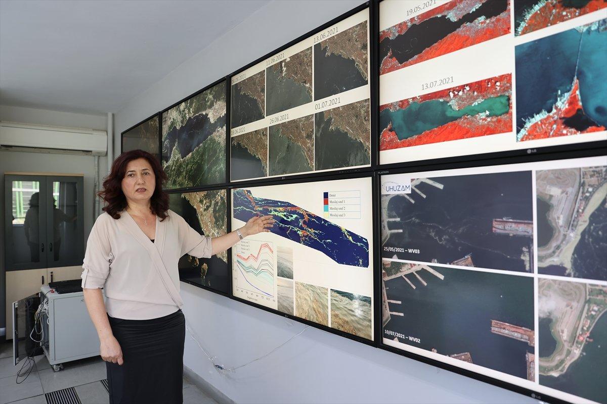 Marmara Denizi'nin uzaydan çekilen görüntüleri