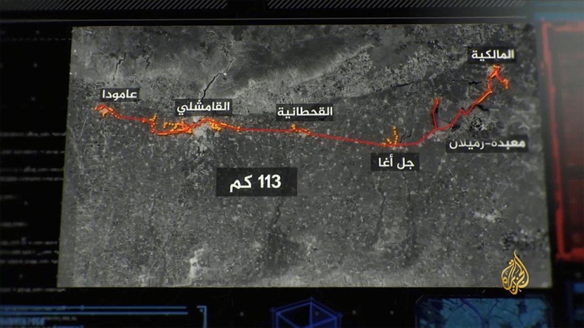YPG'nin Haseke'de Türkiye sınırı hattında 113 kilometrelik tünelleri bulundu