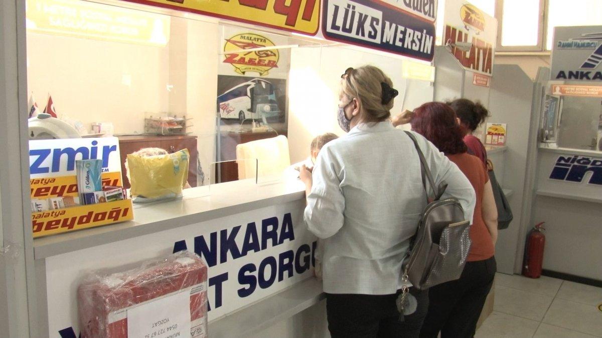 İstanbul’da bayram öncesi otogarlarda ek sefer yoğunluğu