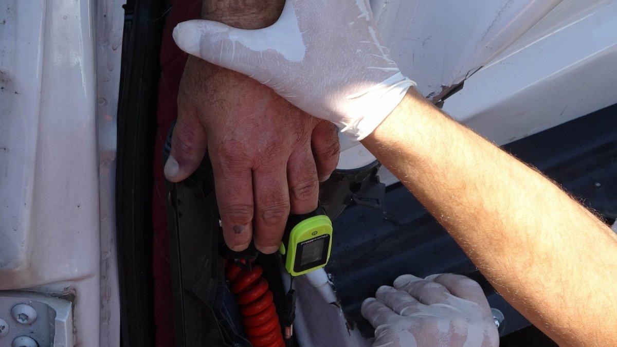 Samsun'da tırlar çarpıştı: Sürücü mahsur kaldı