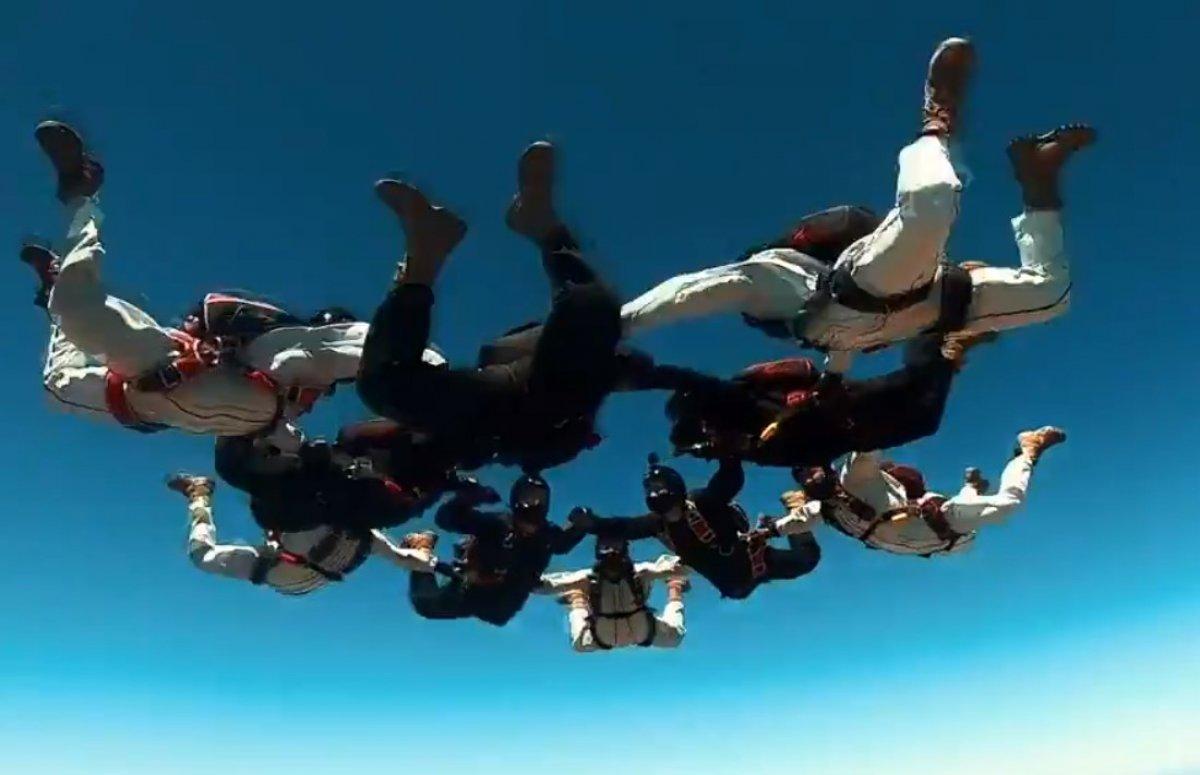 Gökyüzü Akıncıları’nın ‘Onlu Tutuşma Atlayışı’