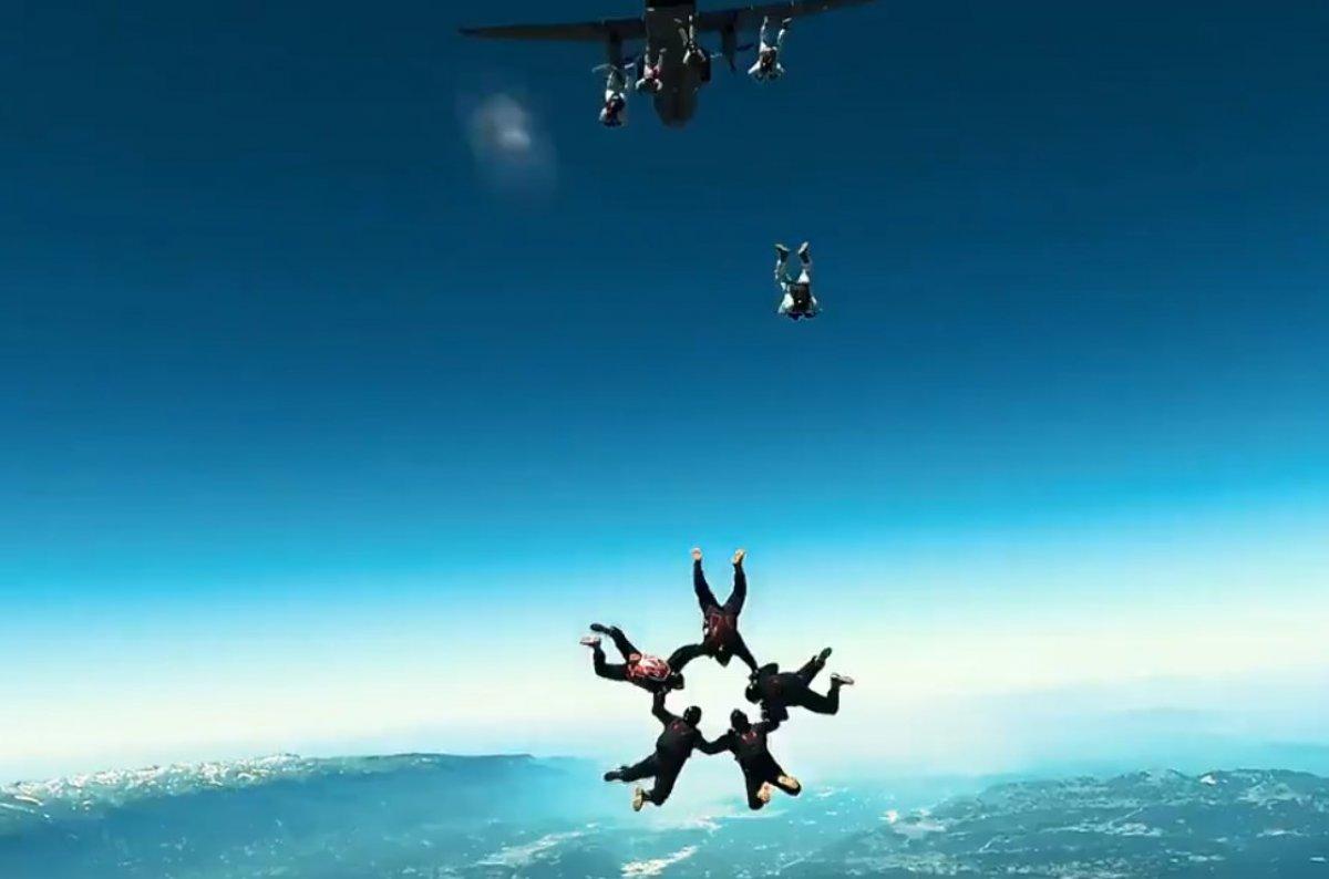 Gökyüzü Akıncıları’nın ‘Onlu Tutuşma Atlayışı’