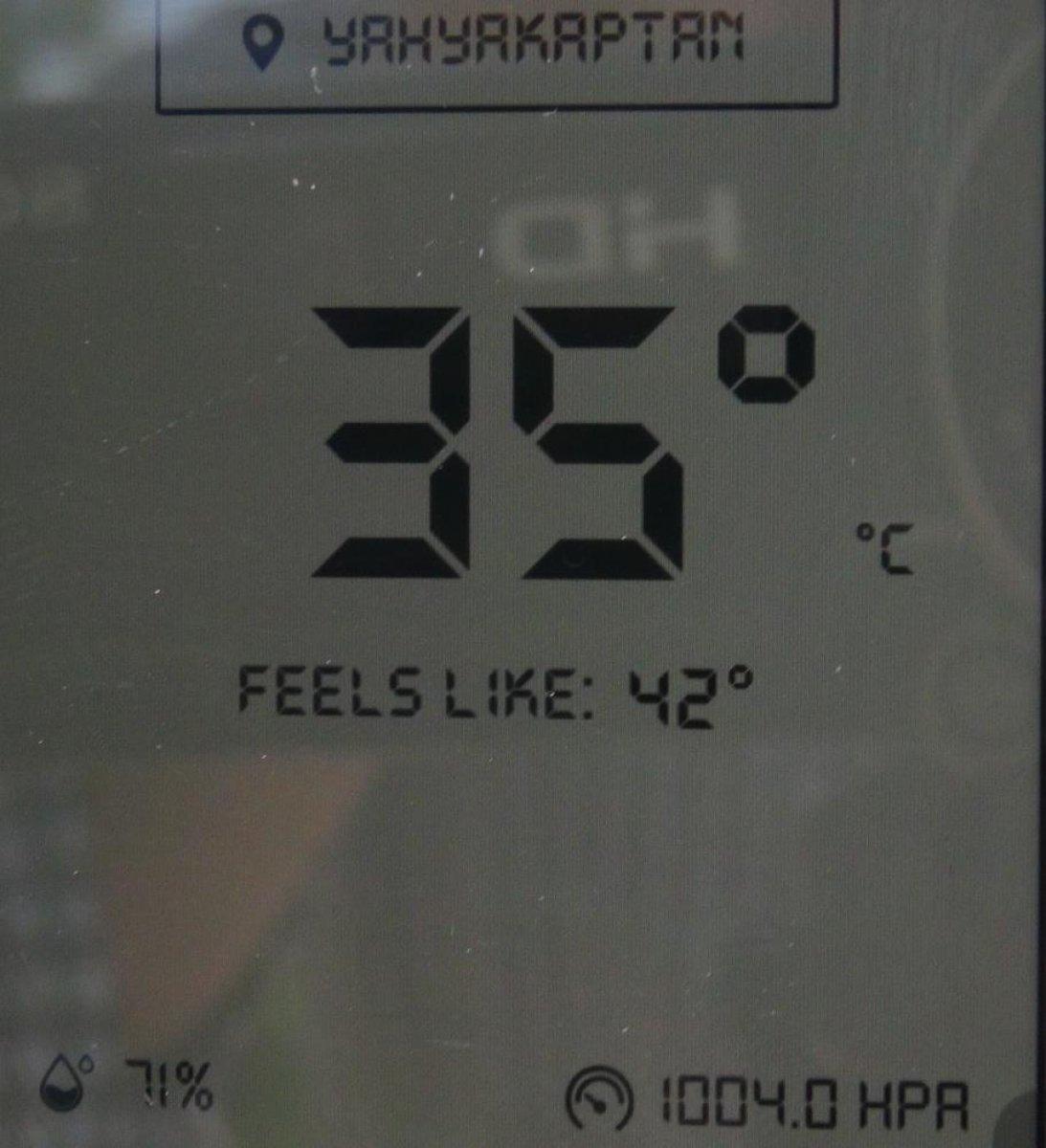 Kocaeli'de termometreler 35 dereceyi gösterdi