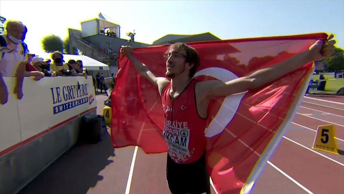 Milli atlet Berke Akçam, Avrupa şampiyonu oldu