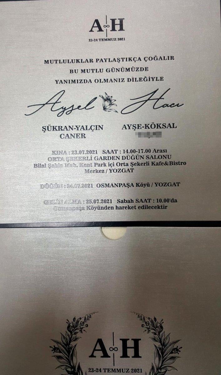 Yozgat'ta düğününden 6 gün önce öldürüldü