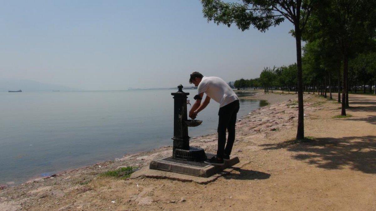 Kocaeli'de termometreler 35 dereceyi gösterdi