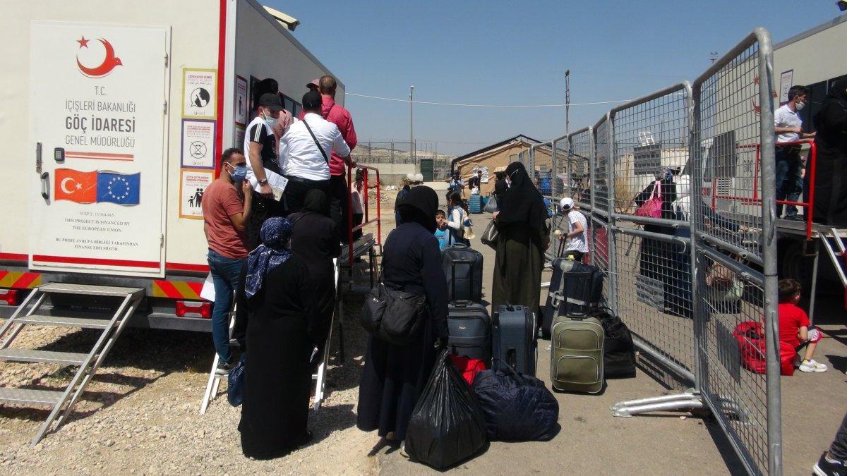 21 bin 500 Suriyeli bayram için ülkesine gitti