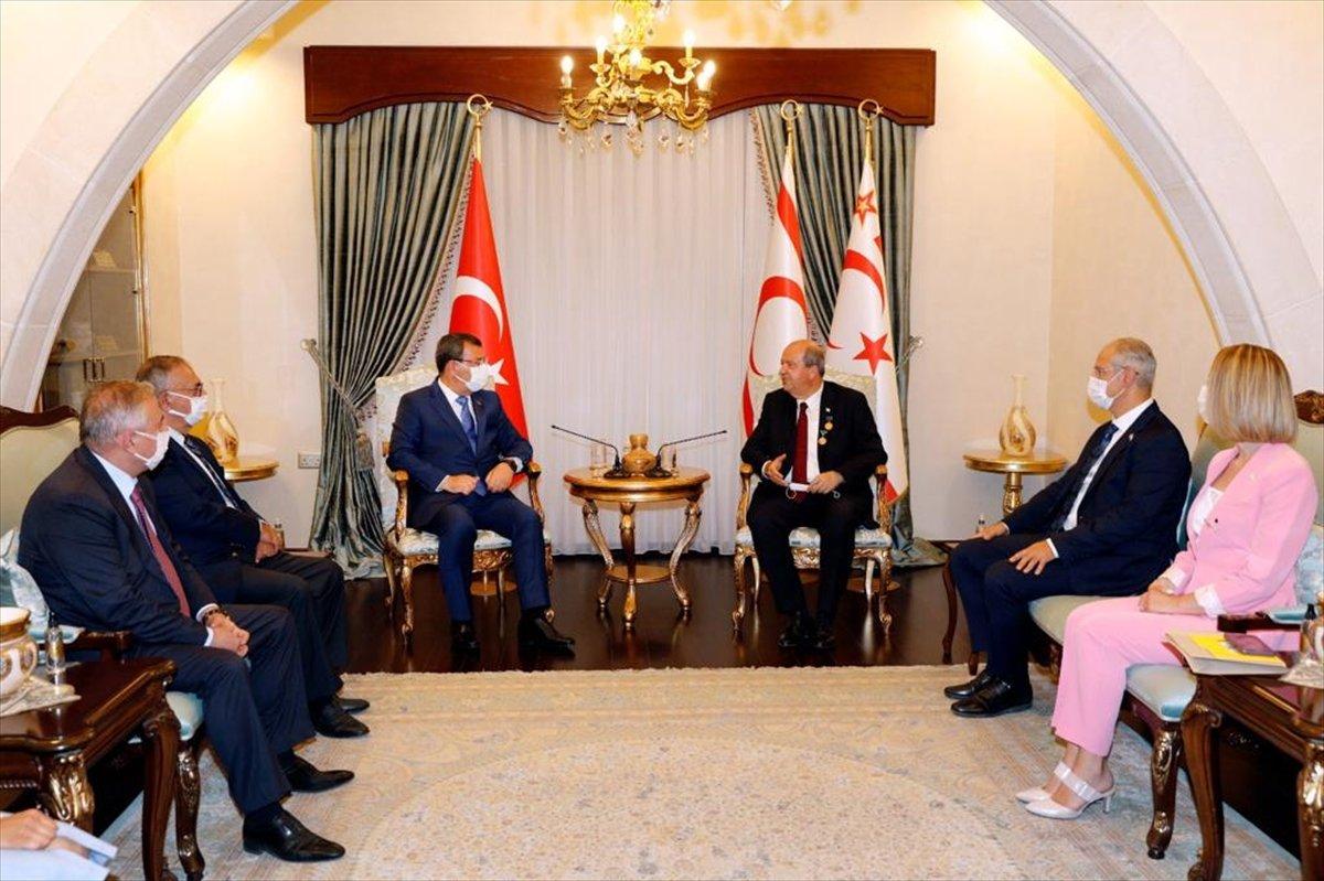 Azerbaycan Milli Meclisi'nden bir heyet ilk kez KKTC'de