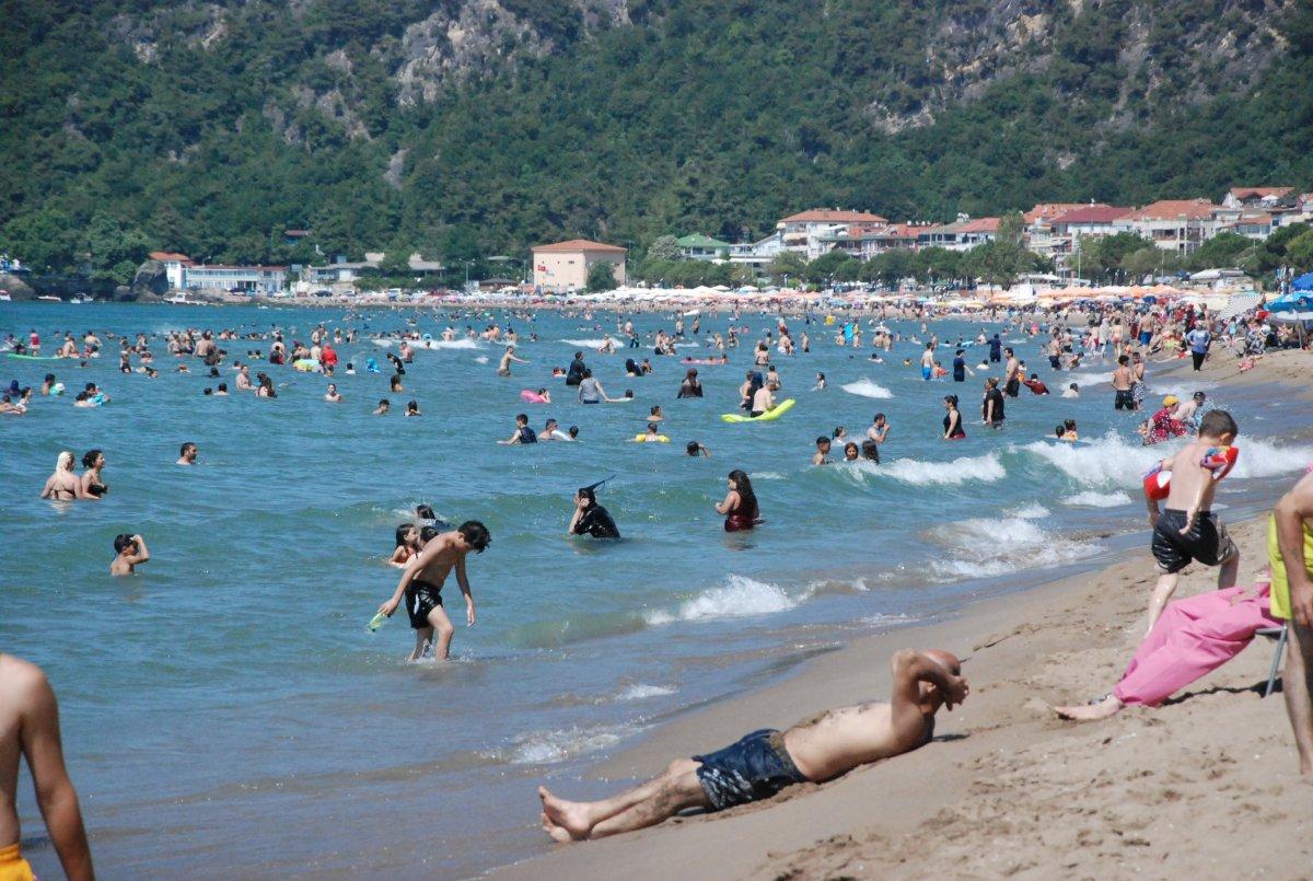 Bartın'da sıcaklık 40 dereceye çıktı