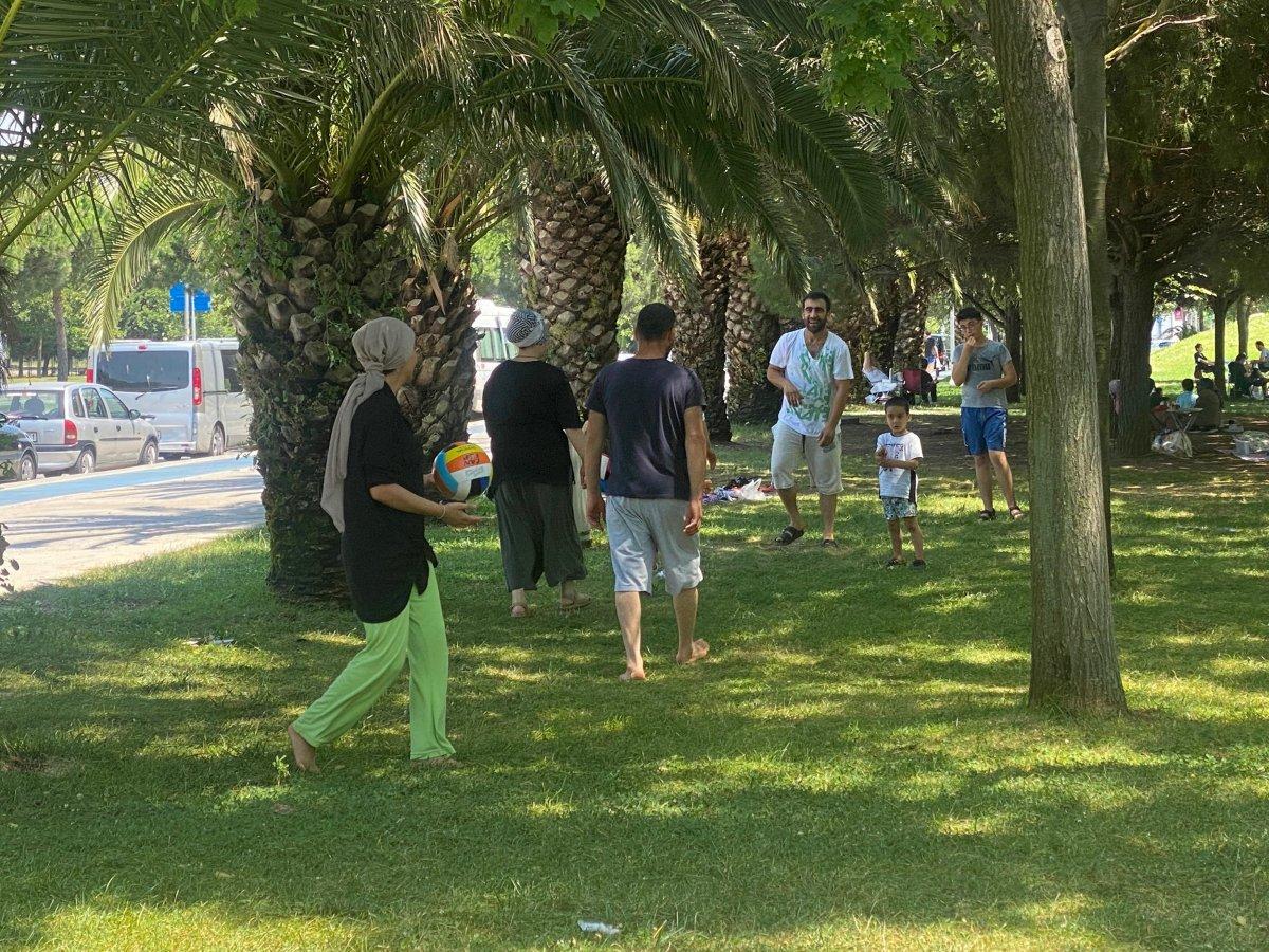 İstanbul’da hissedilen sıcaklık 42 dereceyi buldu