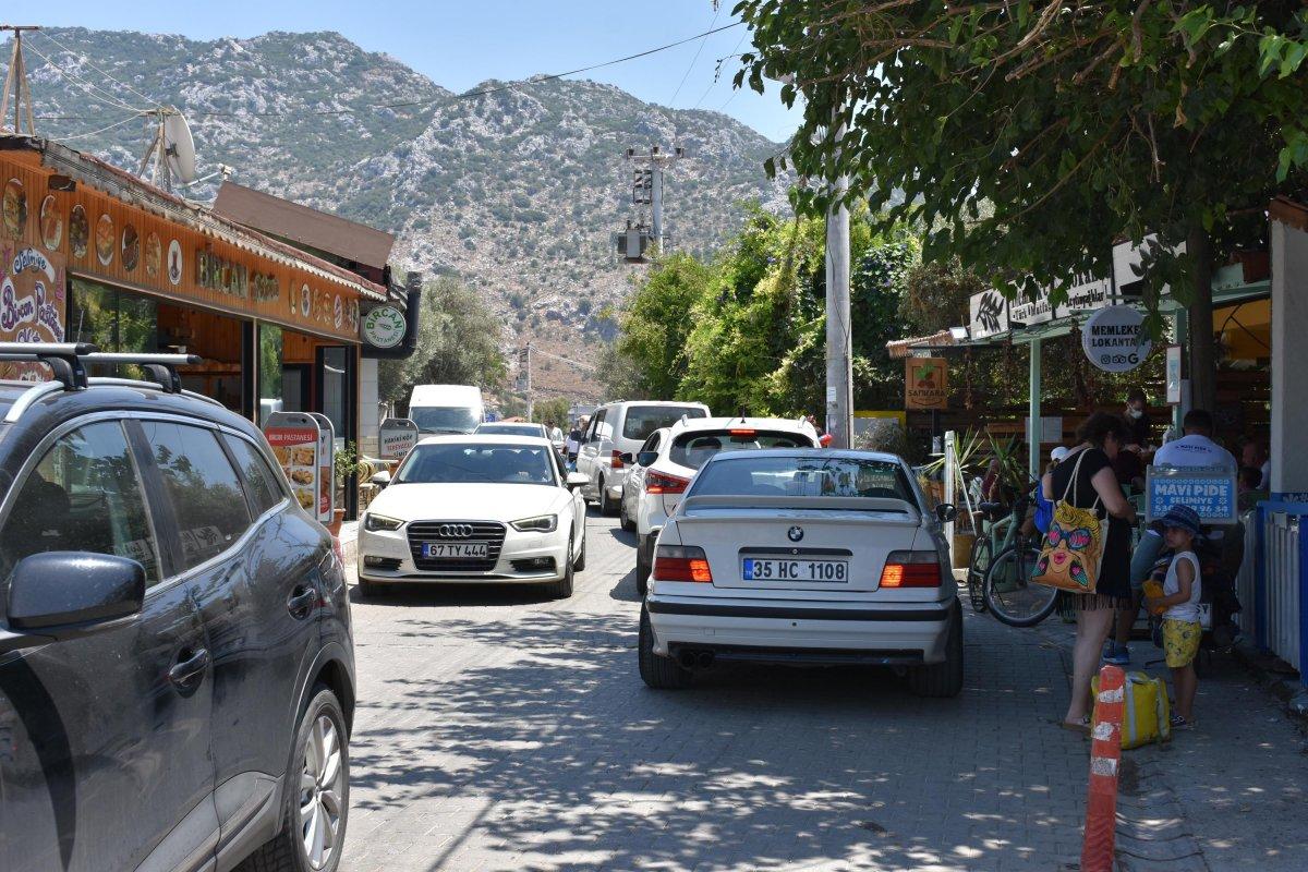 Marmaris'in kırsal mahallelerine tatilci akını