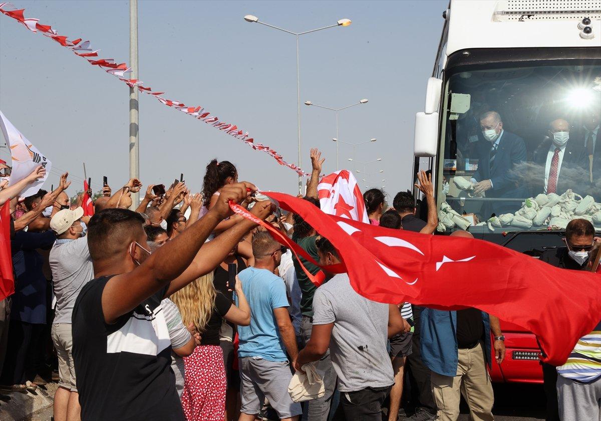 Cumhurbaşkanı Erdoğan, KKTC'de müjdeyi verdi