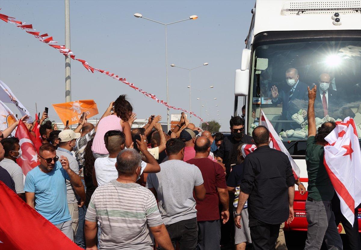 Cumhurbaşkanı Erdoğan, KKTC'de müjdeyi verdi