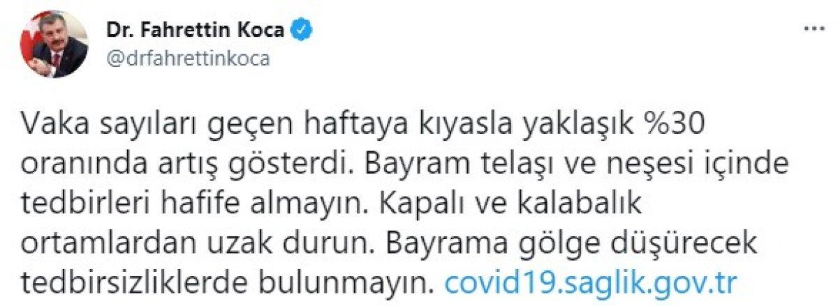 19 Temmuz Türkiye'de koronavirüs tablosu