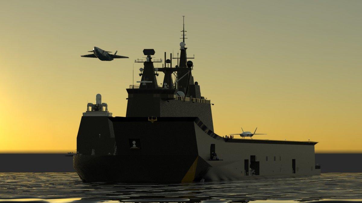 Muharip İnsansız Uçak Sistemi'ne ait görseller paylaşıldı