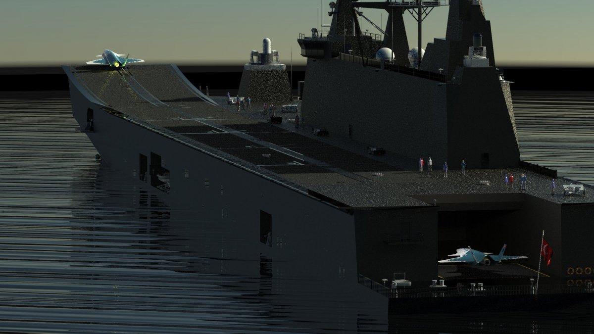 Muharip İnsansız Uçak Sistemi'ne ait görseller paylaşıldı