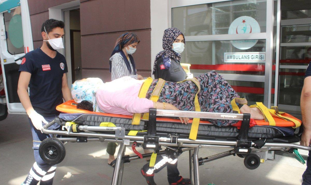 Acemi kasaplar, soluğu hastanede aldı