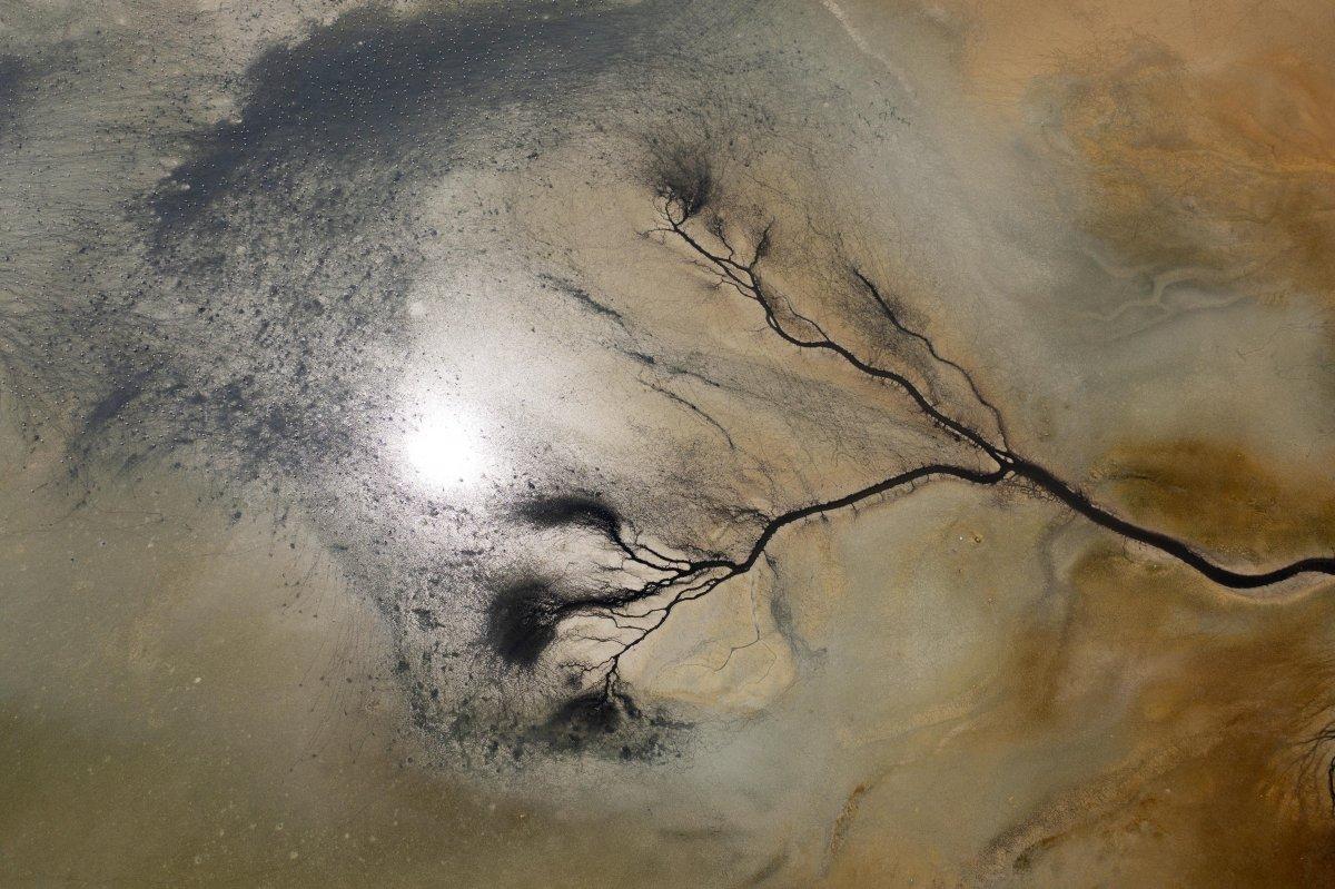 Kuruyan Düden Gölü'nün can damarları göründü