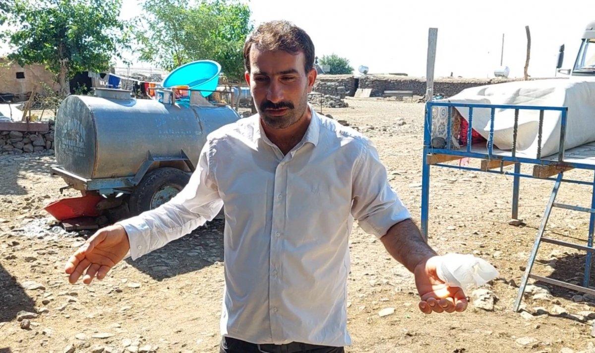 Acemi kasaplar, soluğu hastanede aldı