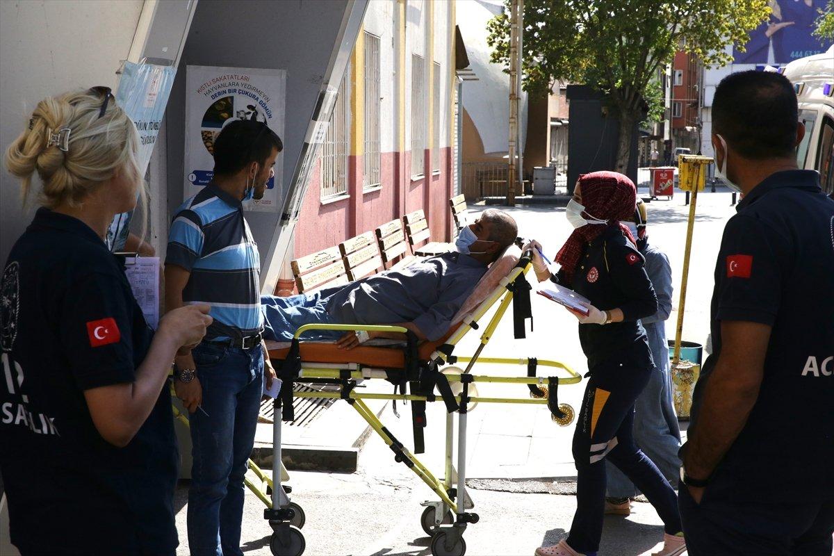 Acemi kasaplar, soluğu hastanede aldı