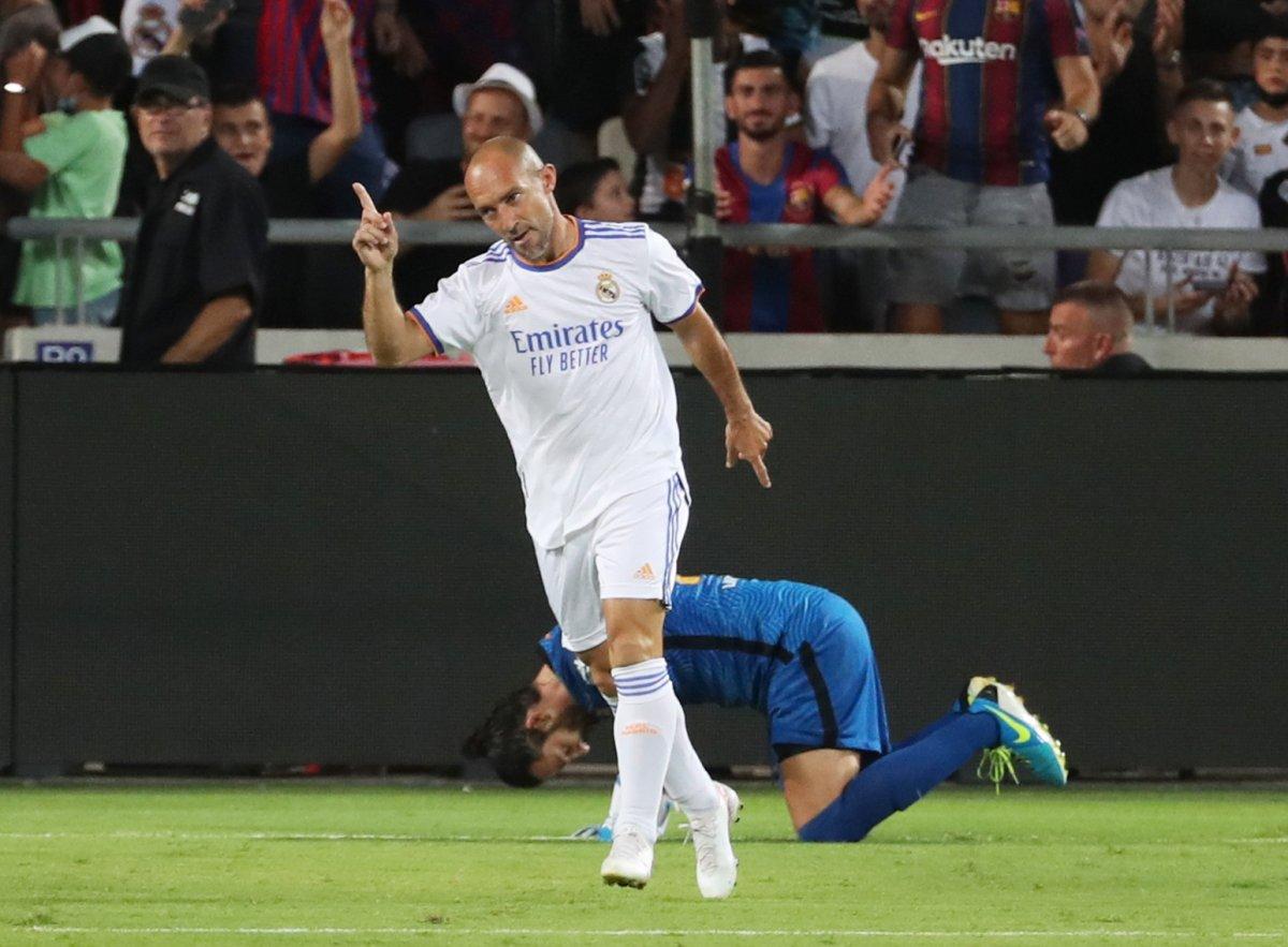 Efsaneler El Clasico'sunu kazanan Real Madrid