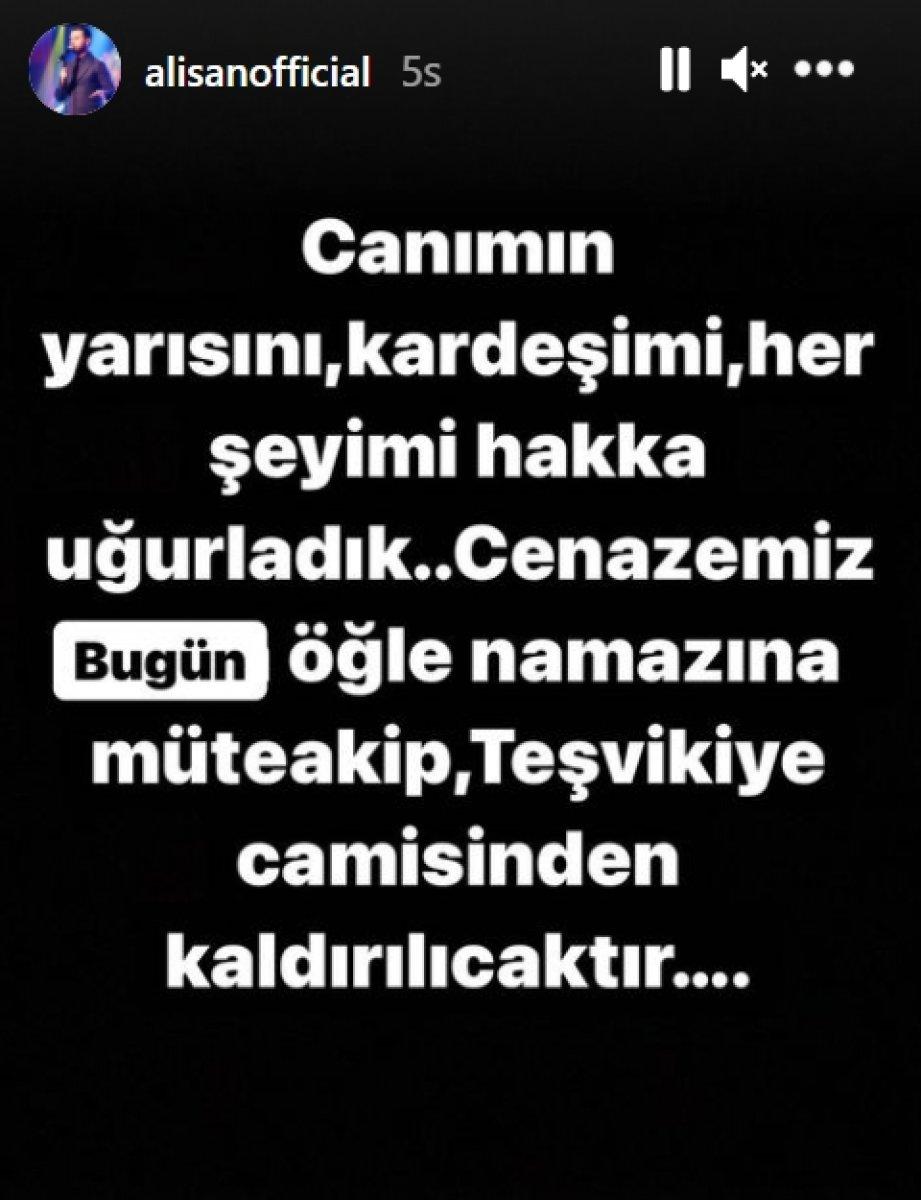 Alişan'ın kardeşi Selçuk Tektaş hayatını kaybetti