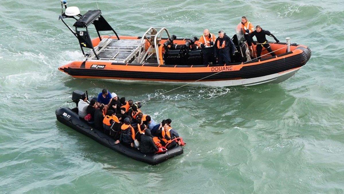 İngiltere'ye bir günde rekor göçmen girişi