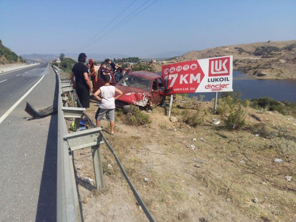 Aydın'da trafik kazası: 3 yaralı