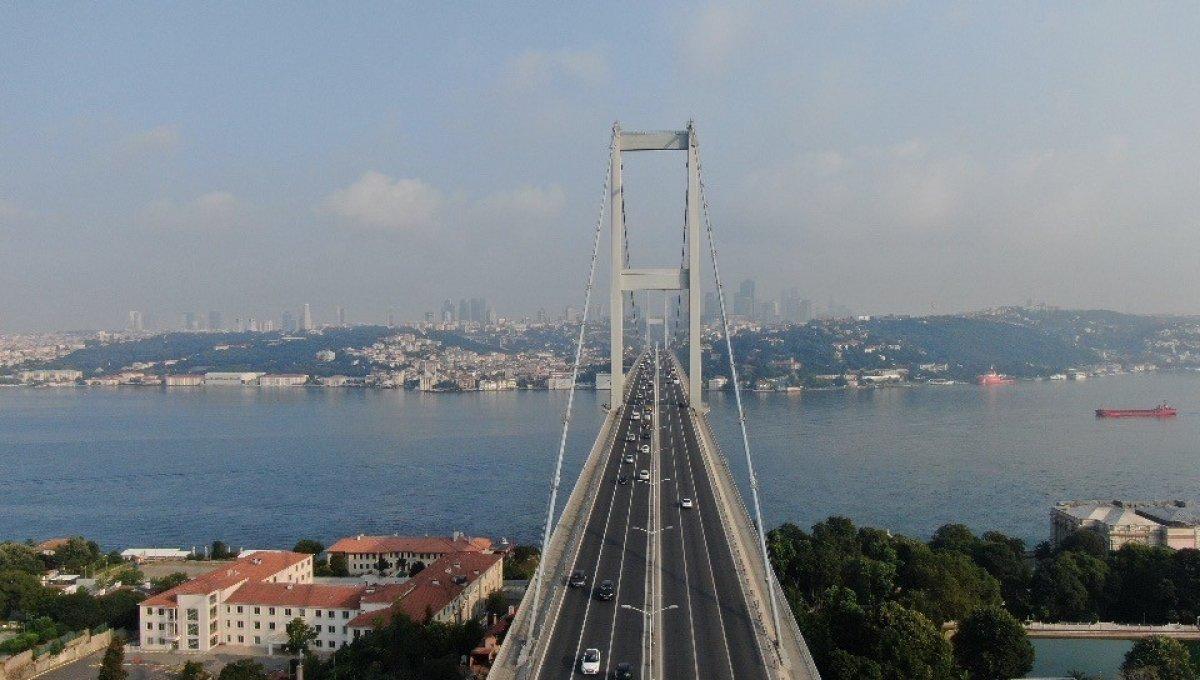 İstanbul trafiğinde bayram rahatlaması