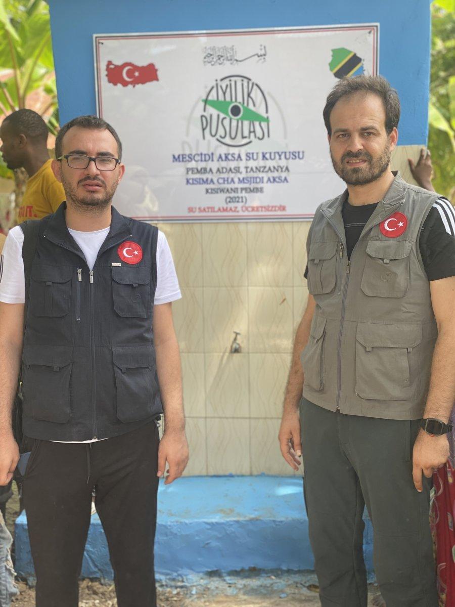 İyilik Pusulası'ndan Tanzanya'ya 2 su kuyusu