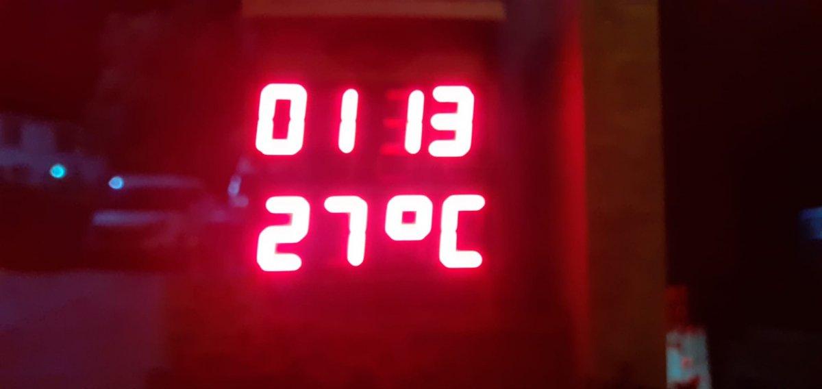 Ankara'da aşırı sıcaklar, hırsızlara davetiye çıkardı