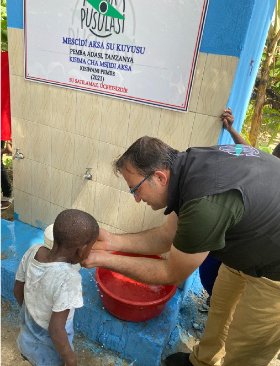 İyilik Pusulası'ndan Tanzanya'ya 2 su kuyusu