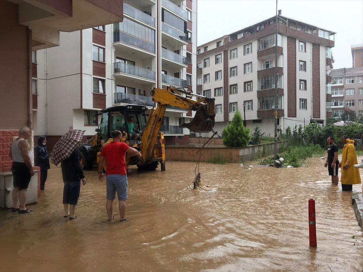 Rize'de selin ardından son durum