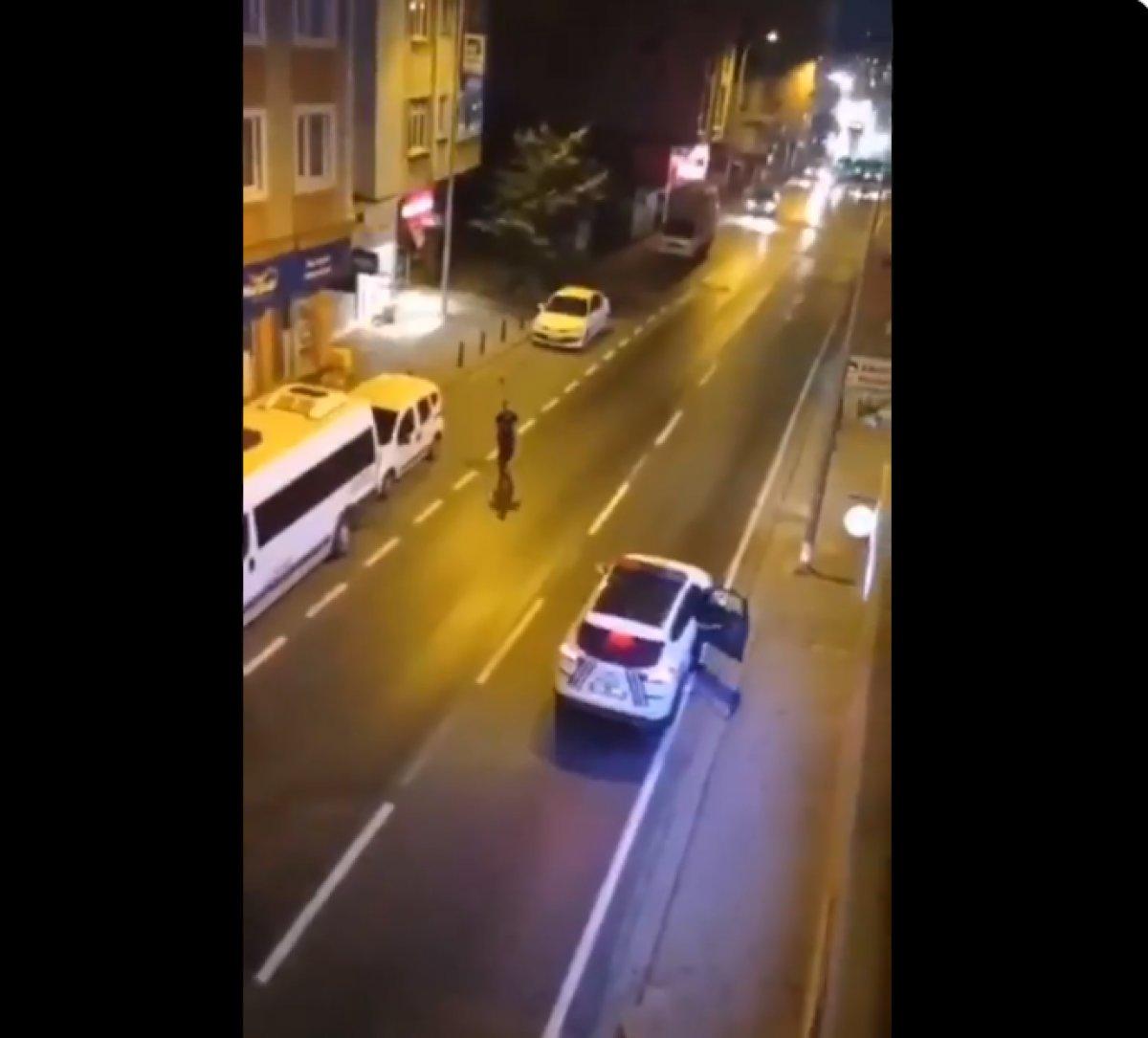 Ümraniye'de annesini bıçakladı, polise saldırdı