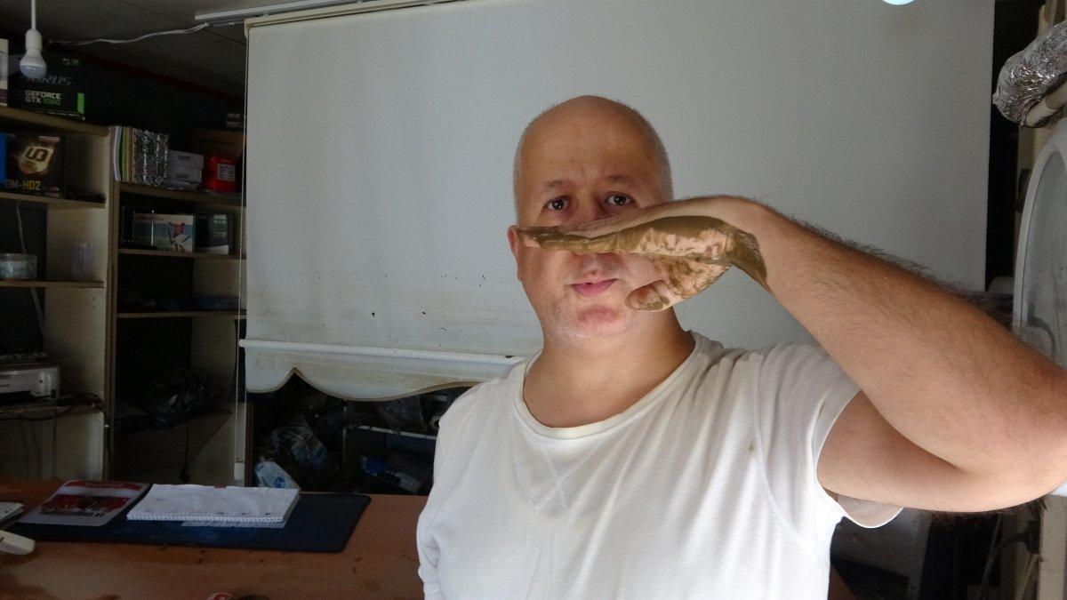 Artvin Arhavi'de sular çekilmeye başlayınca bilançonun büyüklüğü ortaya çıktı