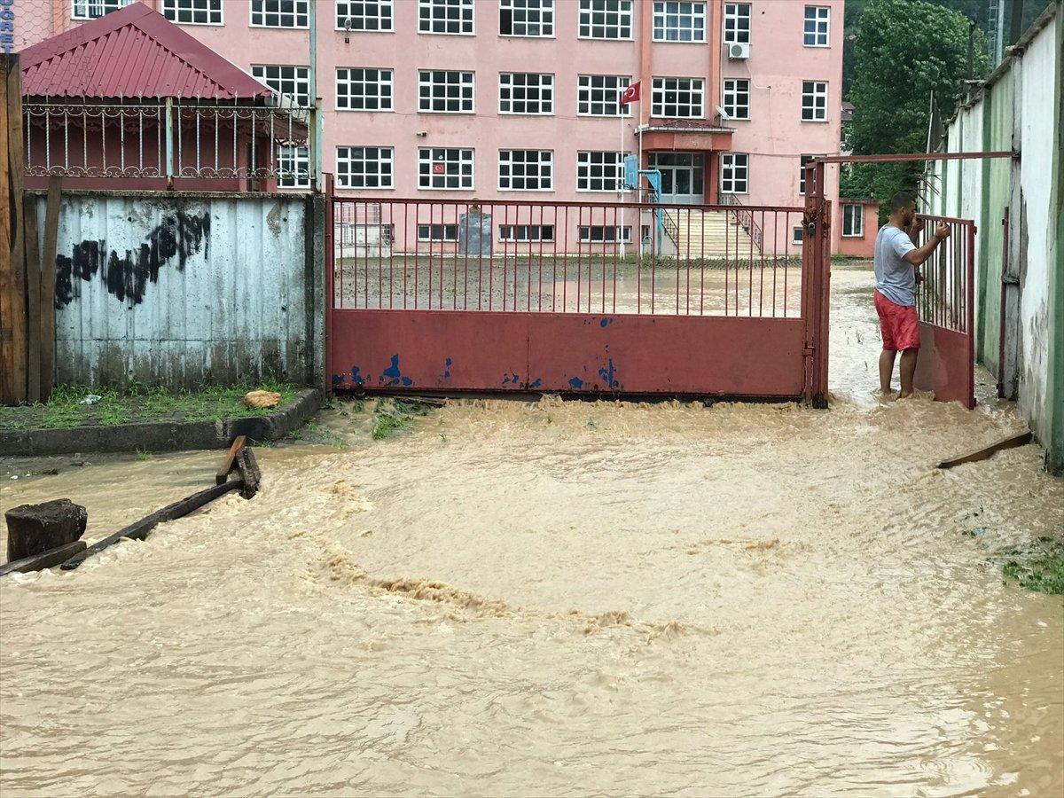 Rize'de selin ardından son durum