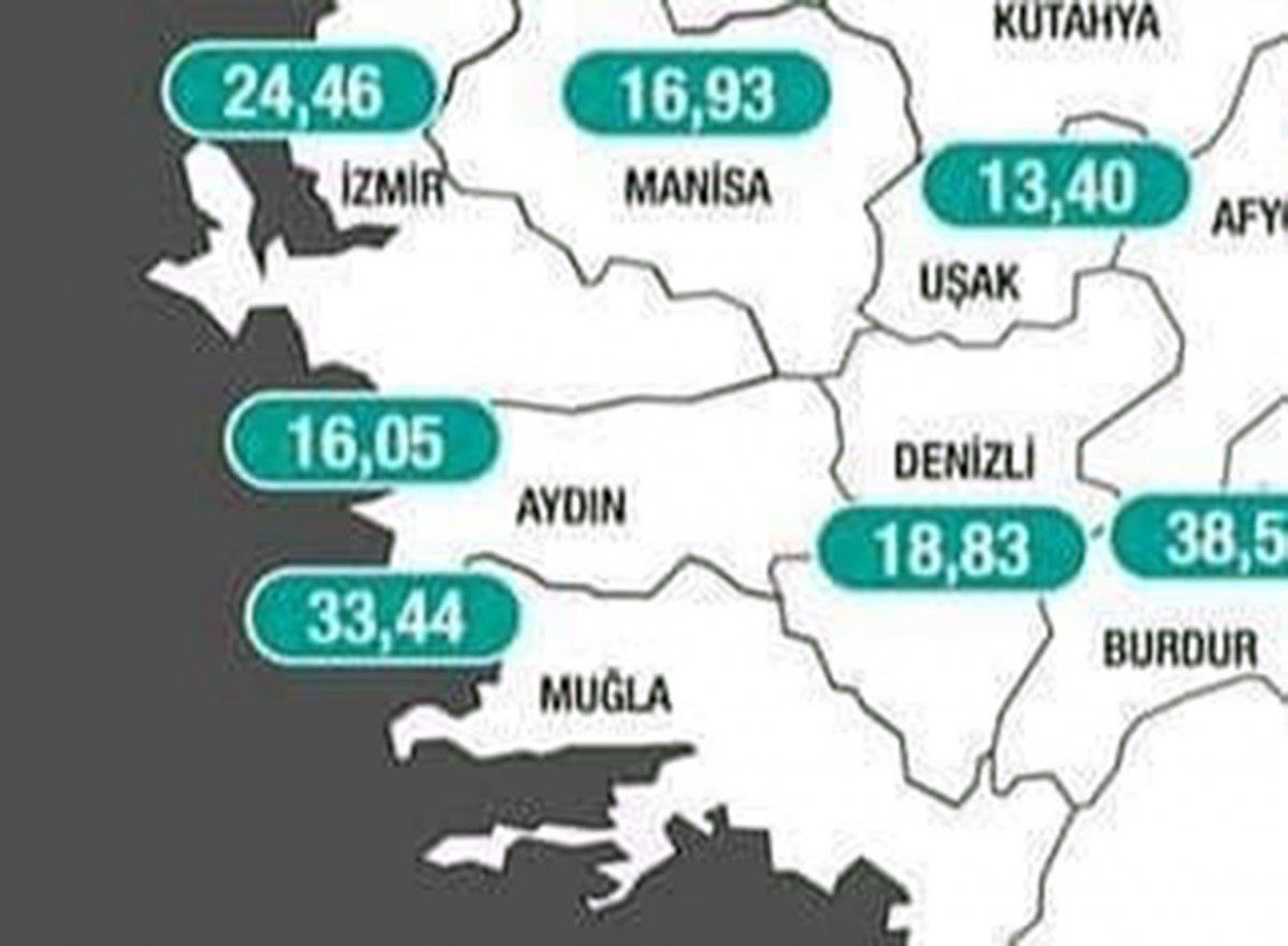 Muğla’da tatilci yoğunluğu koronavirüs vaka sayılarını yüzde yüz artırdı