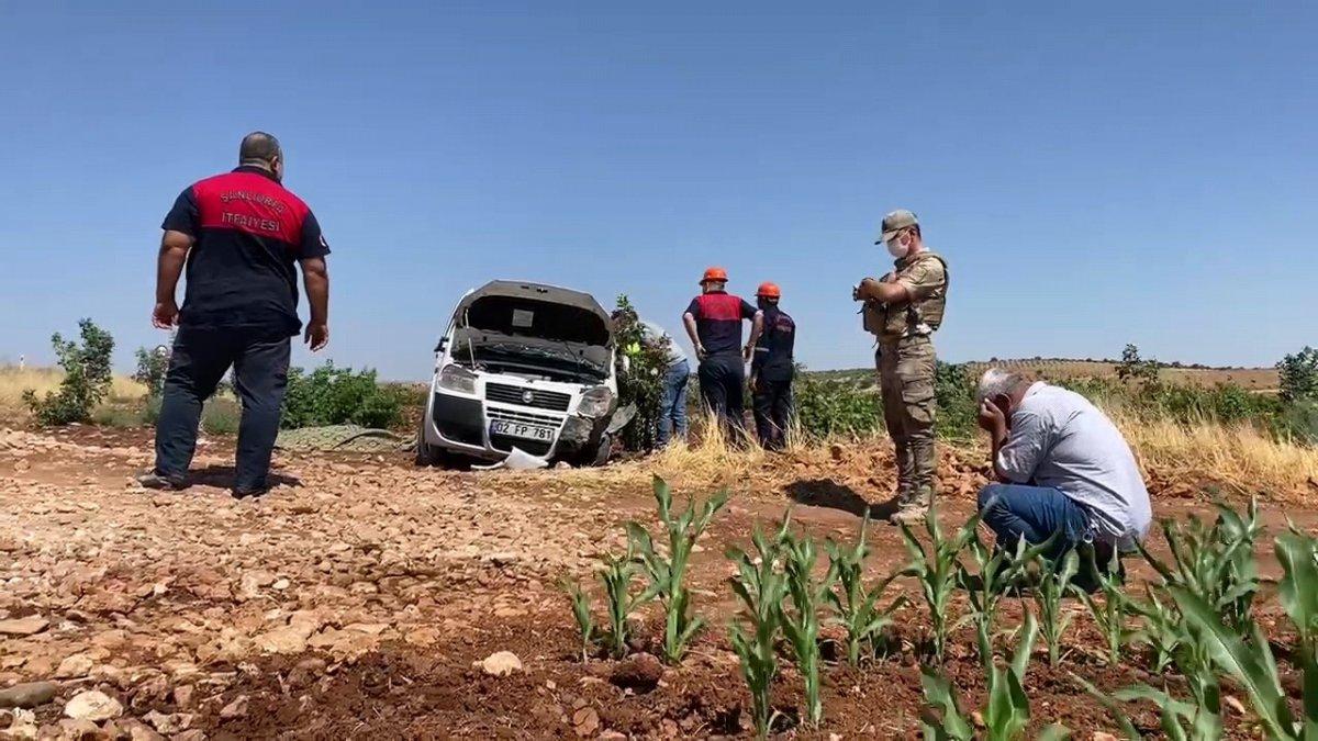Şanlıurfa'da kazada ölen kızının başından ayrılmadı