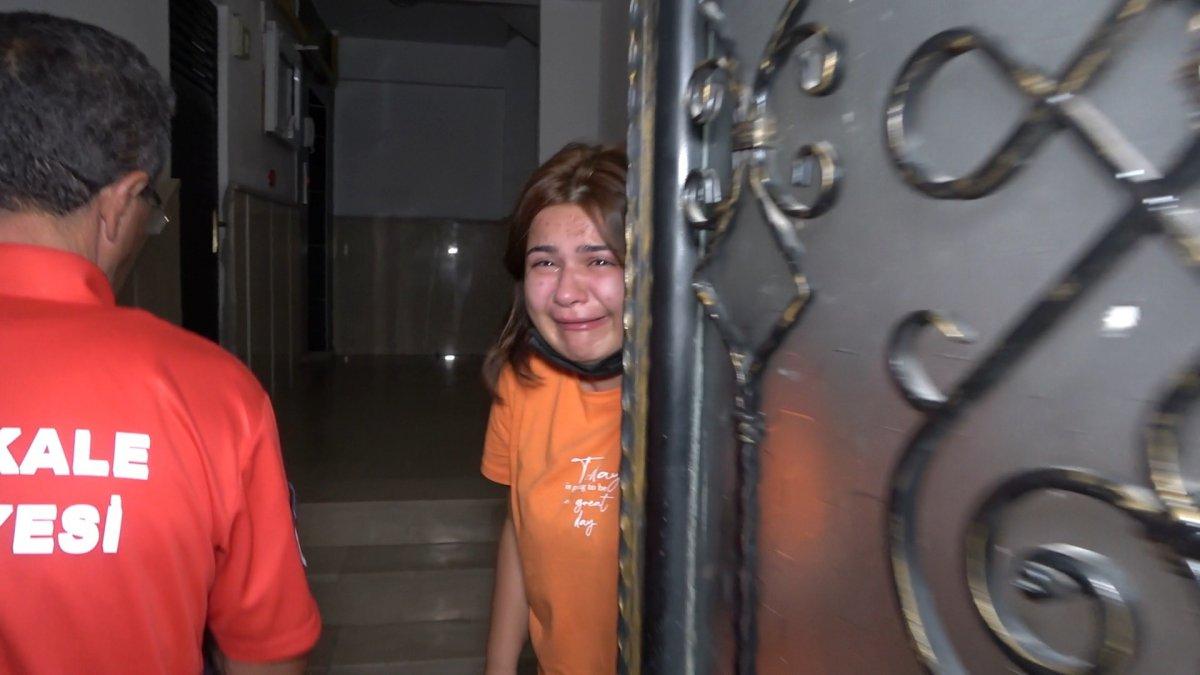 Kırıkkale'de balkondan düşen kedisi için dakikalarca gözyaşı döktü