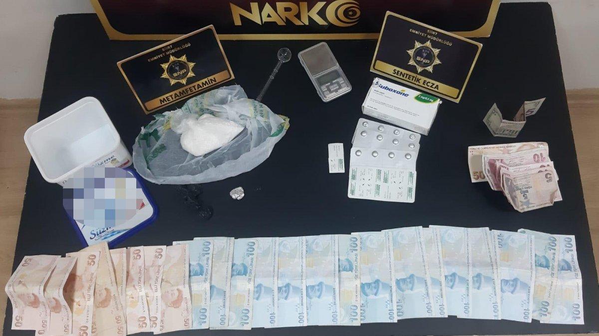 Siirt’te narkotik operasyonu: 3 gözaltı